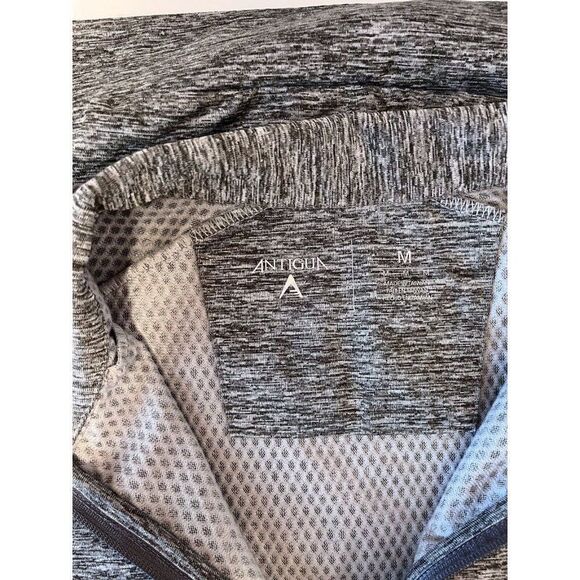 Antigua Golf Performance Gray Fashion Element Full Zipper Front Vest Size Medium - Picture 6 of 8